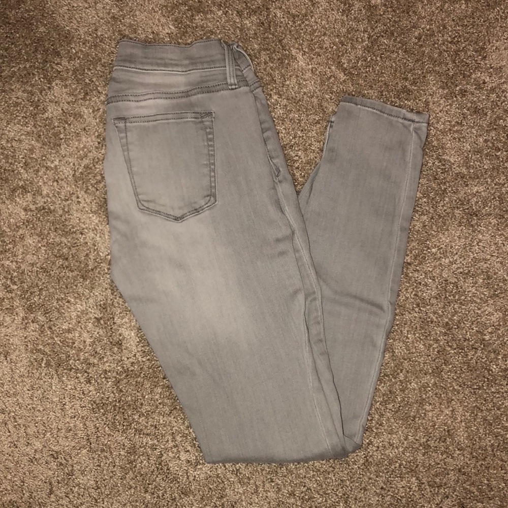 Light wash grey jeans